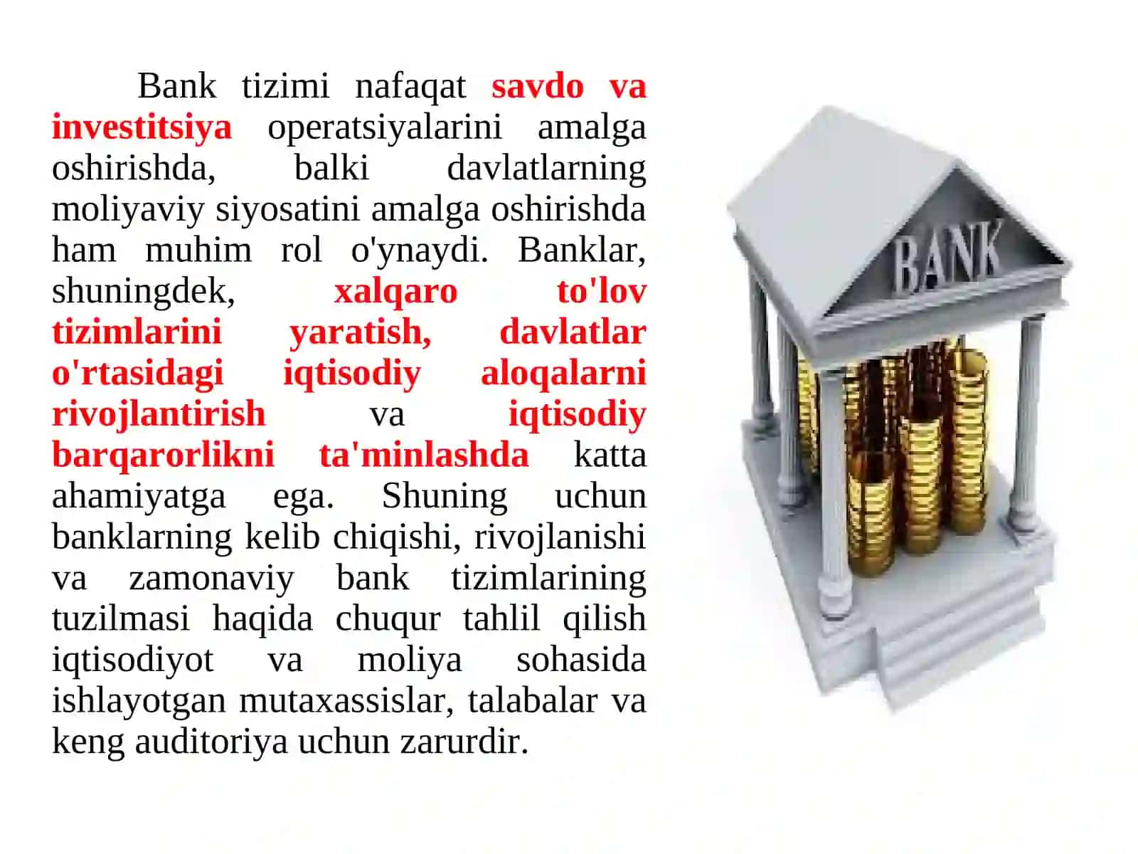 Banklarning kelib chiqishi va bank tizimi 4