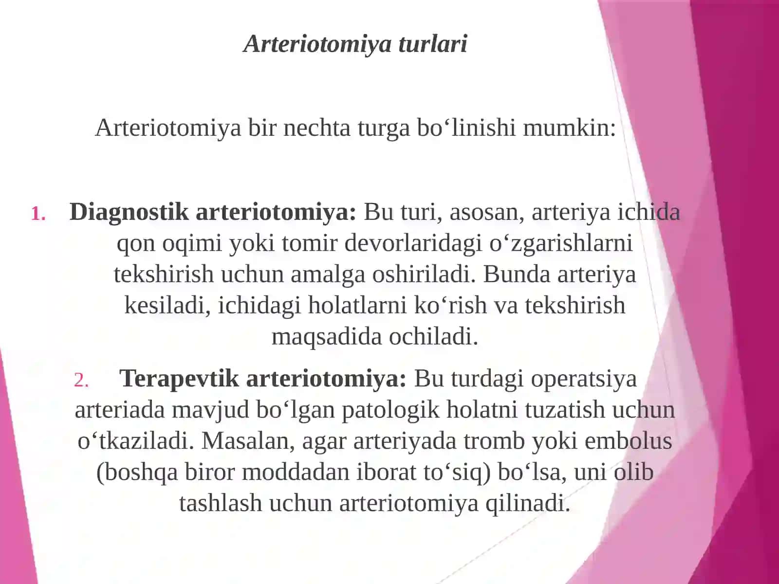Arteriotomiya.Karatidendarterektomiya 4