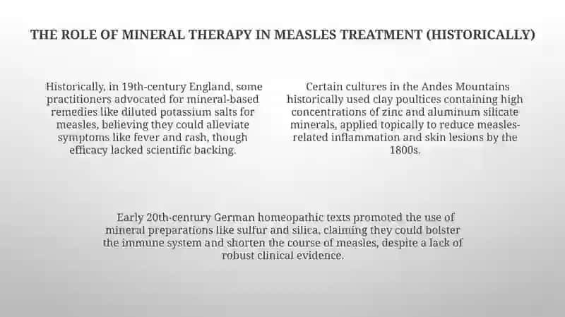 Mineral Therapy and Measles 4