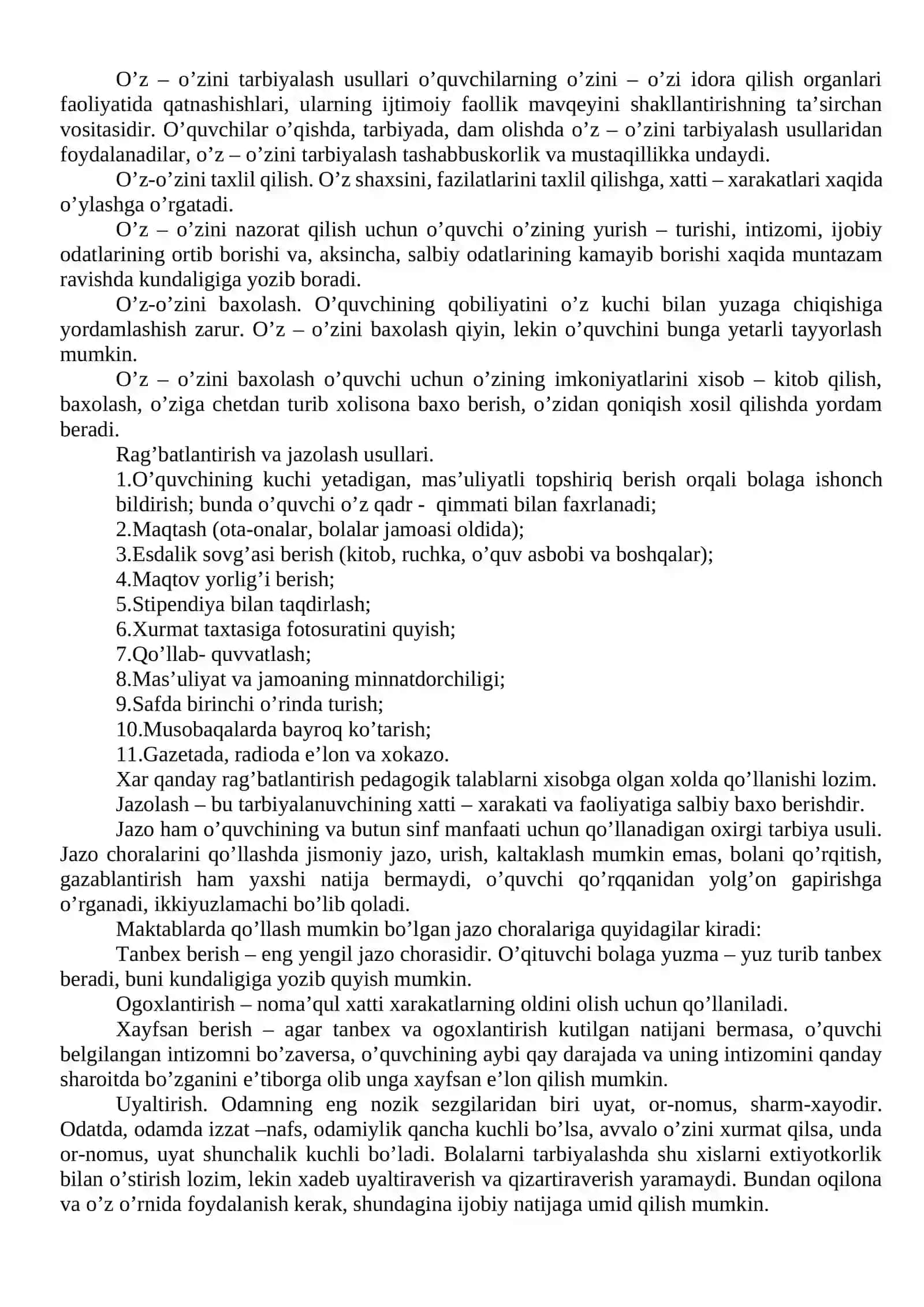 O’quv-tarbiyaviy vaziyatlarni loyihalashtirish asoslari 4