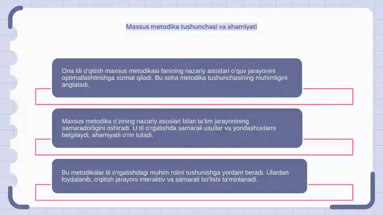 Ona tili oʻqitish maxsus metodikasi fanining nazariy asoslari 4