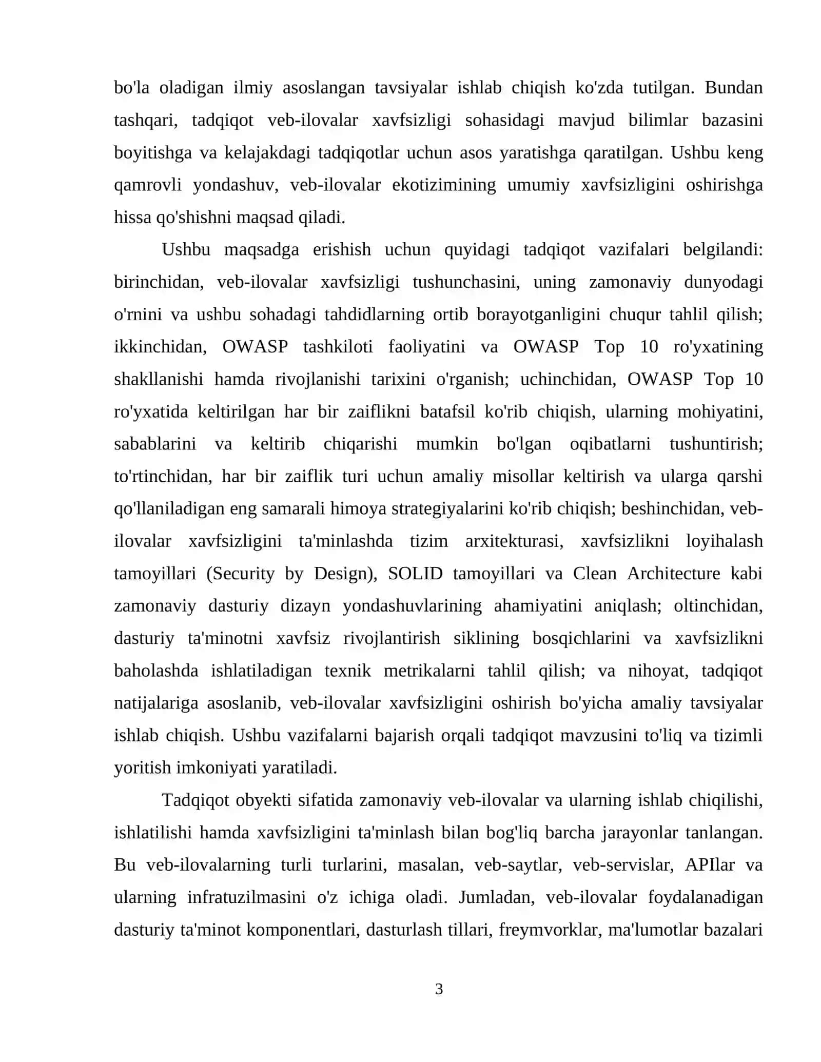 Veb-ilovalar xavfsizligi (OWASP Top 10) 4