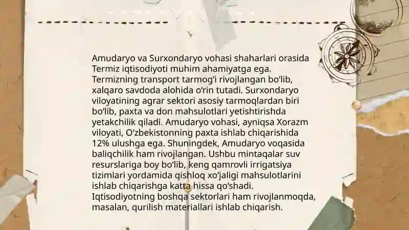 Amudaryo va Surxondaryo vohasi shaharlari 4
