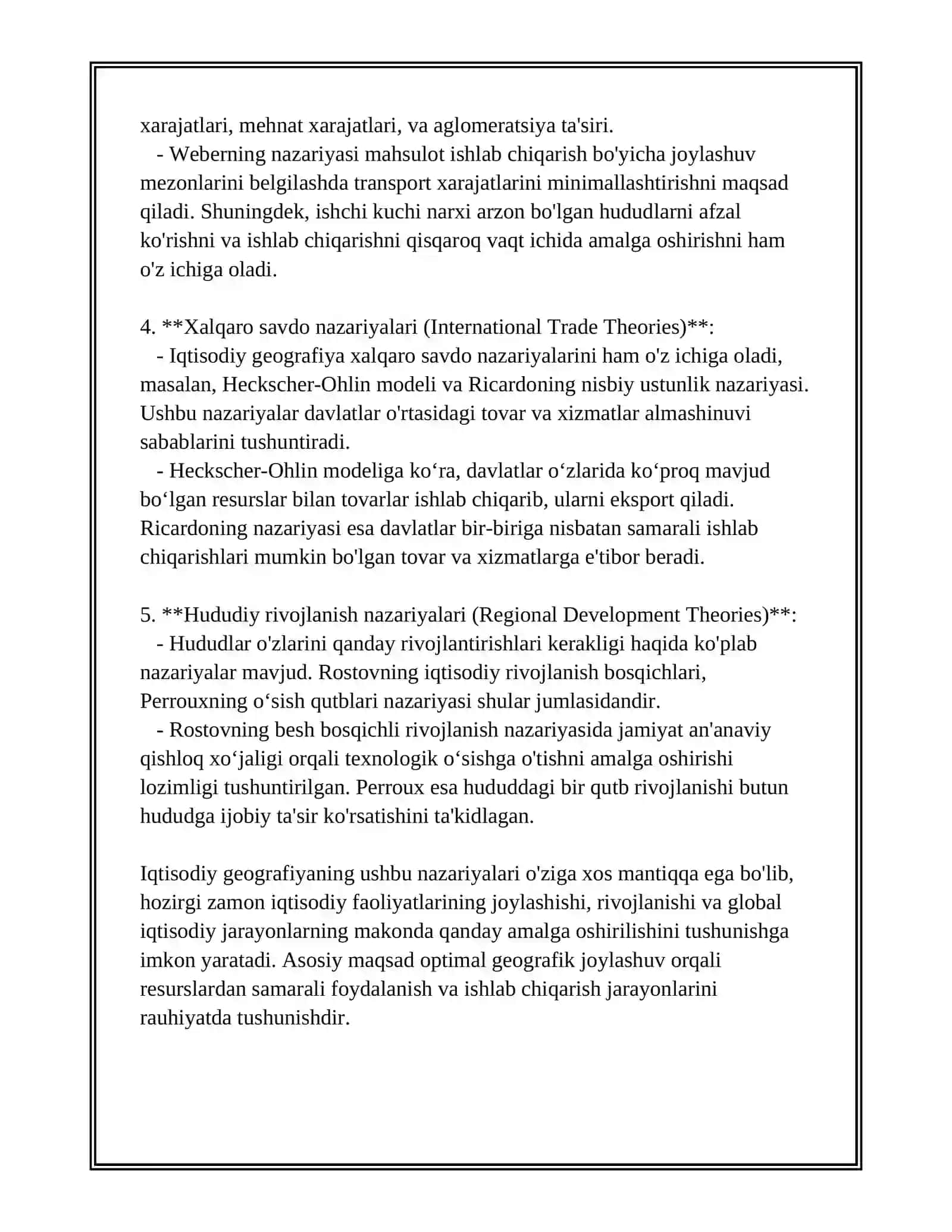 IQTISODIY VA IJTIMOIY GEOGRAFIYANING ZAMONAVIY TUZILISHI 4