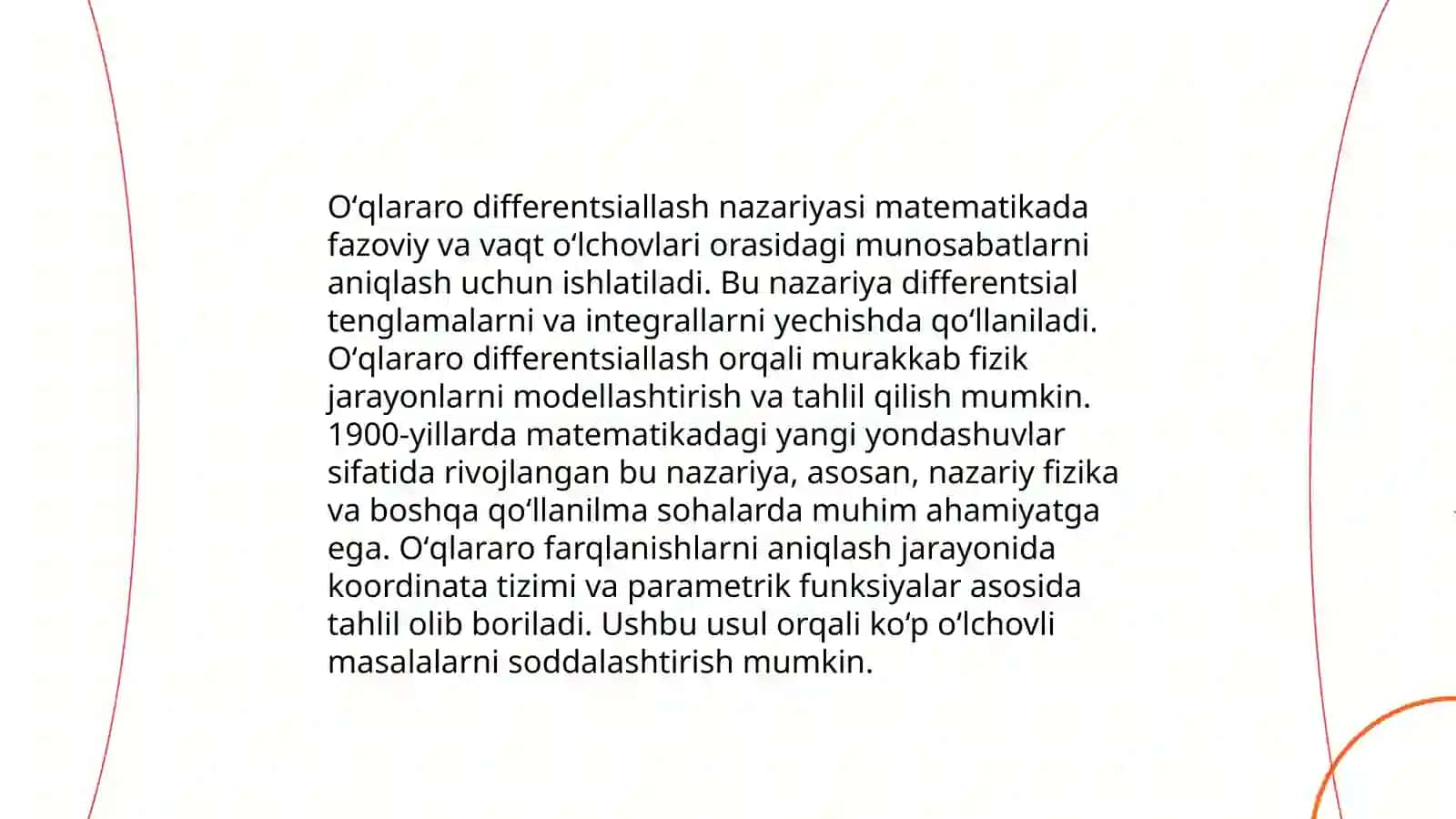 Diferentsial tenglamalar asoslari 4