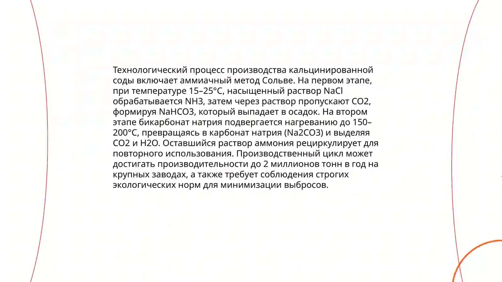 Производства кальцинированной соды 4