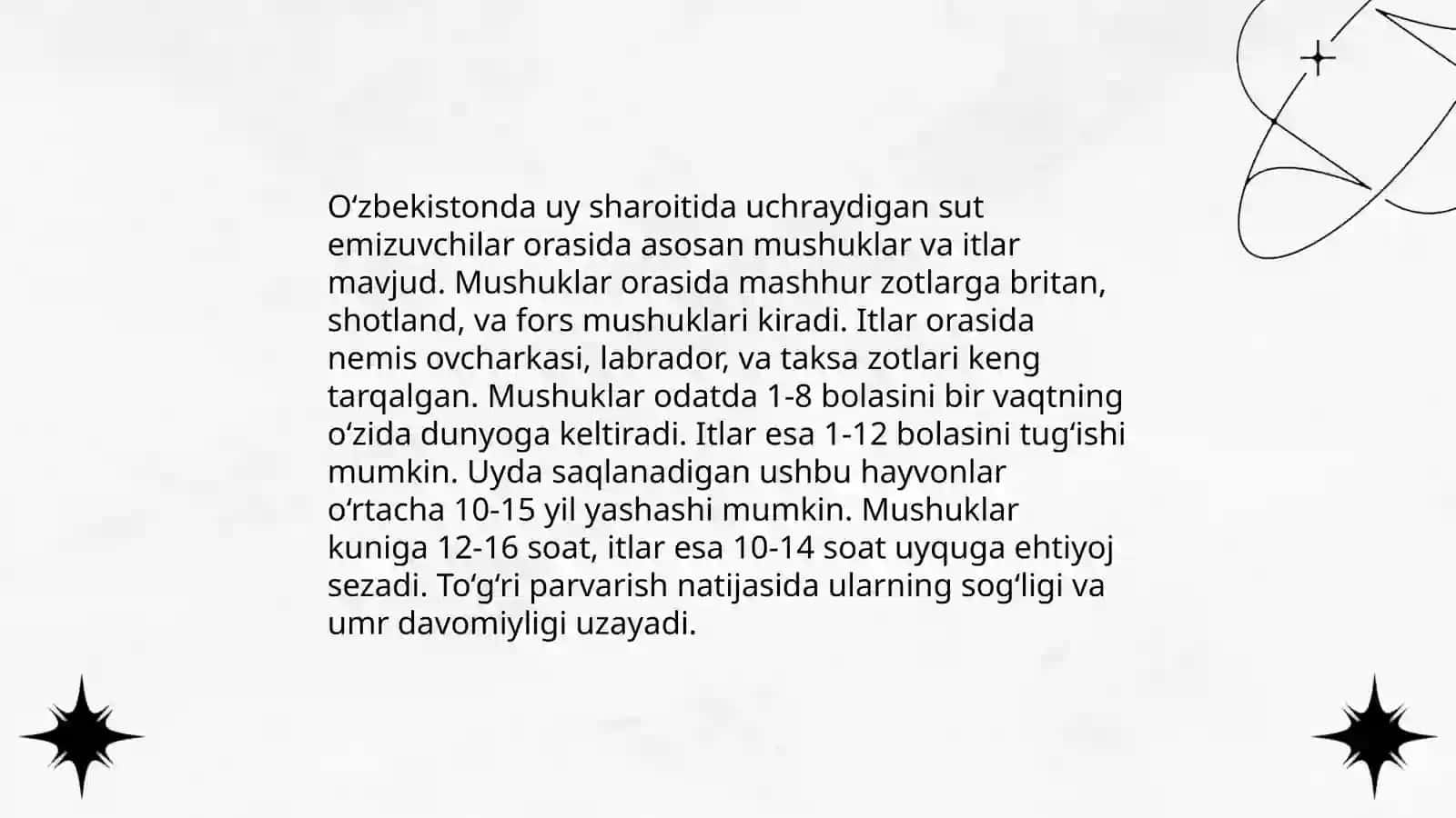 O'zbekistonda ovlanadigan sut emizuvchi hayvonlar 4
