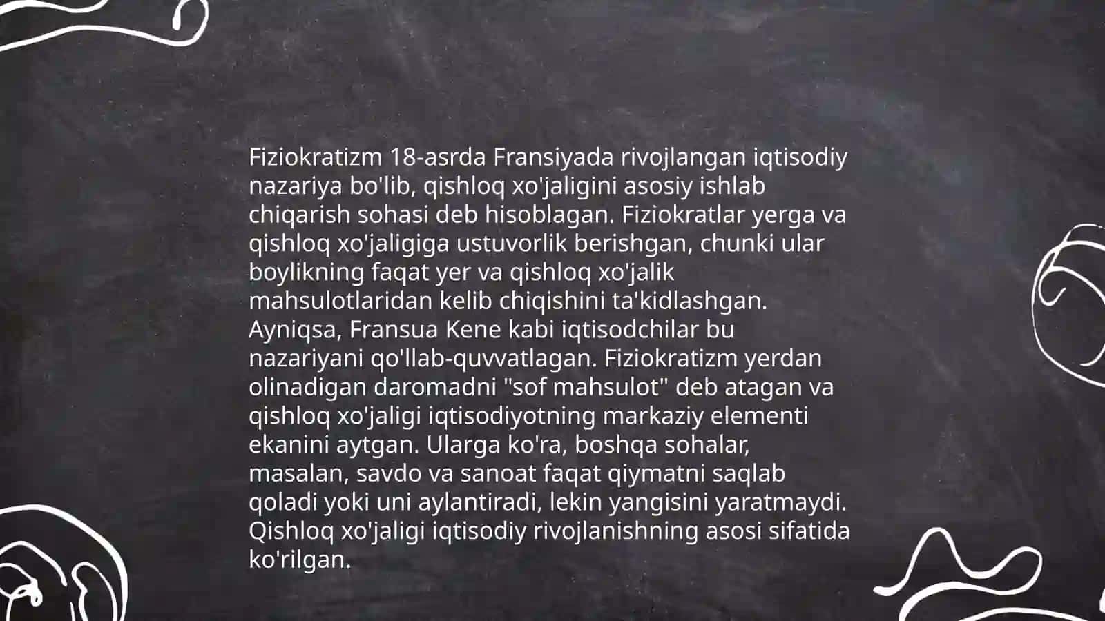 Fiziokratizm iqtisodiy taʼlimoti 4