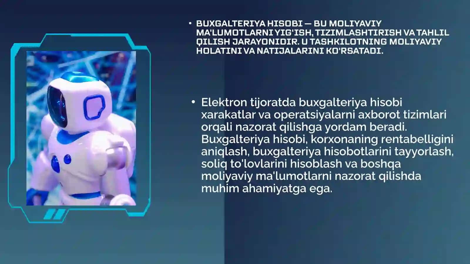 ELEKTRON TIJORAT VA BIZNESDA BUXGALTERIYA HISOBI XUSUSIYATLARI 4