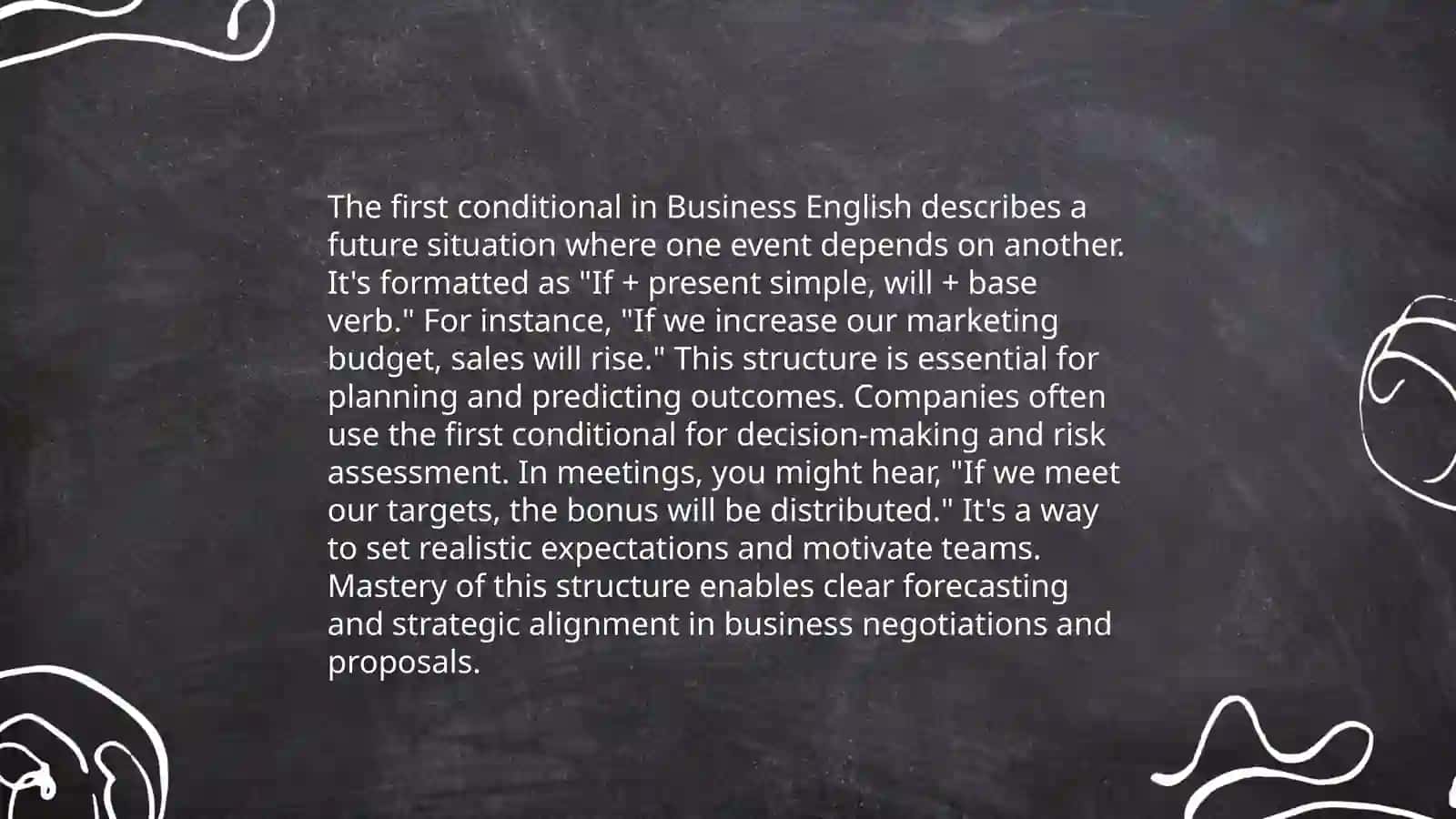 First Conditional 4