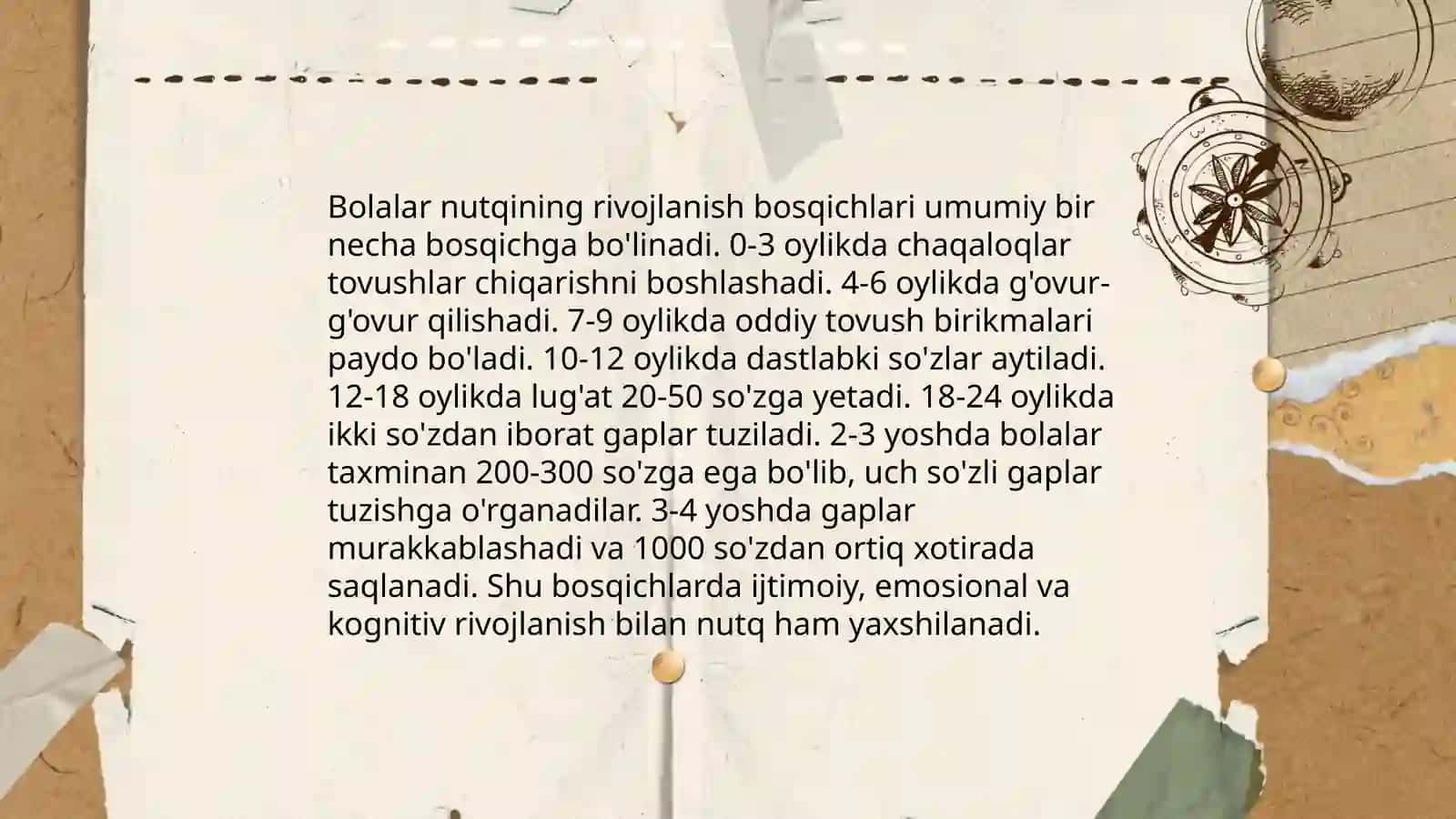 Kichik yoshdagi bolalar nutqini óstirishning vazifalari metodlari va vositalari 4
