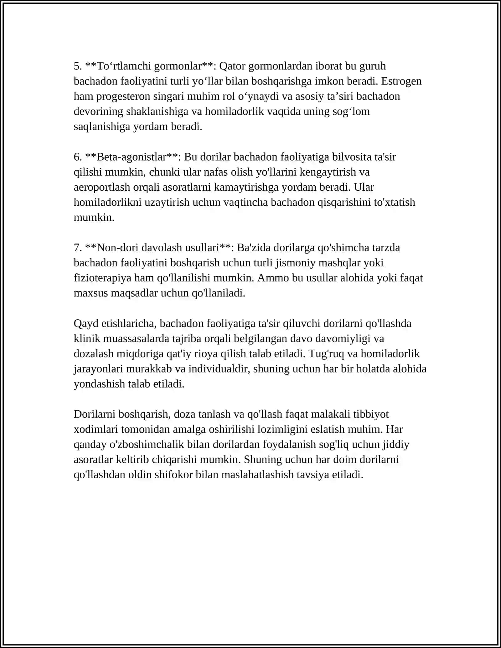 TOSHKENT TIBBIYOT TEXNIKUMI REFERAT 4