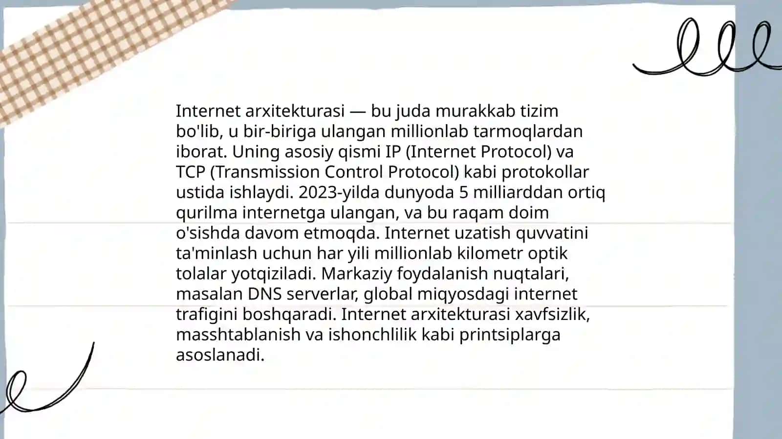 Taqsimot tizimi va internet 4