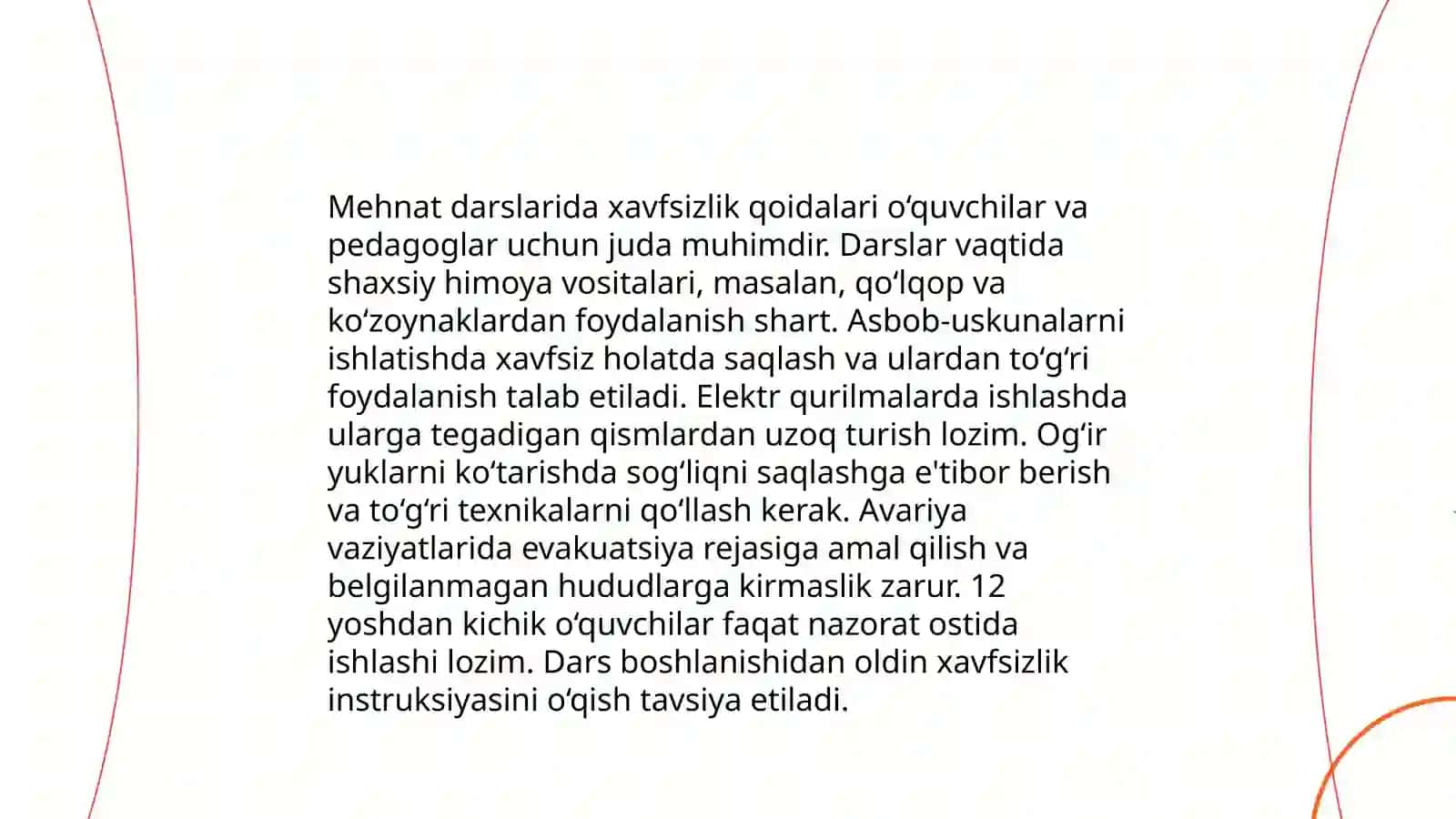 Mehnat ko'nikmasini shakllantirish 4