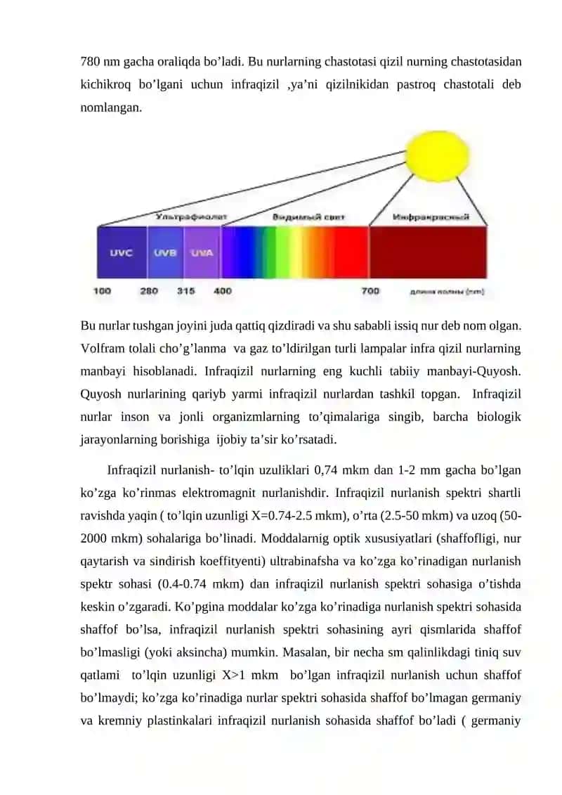 Infraqizil nurlar 4