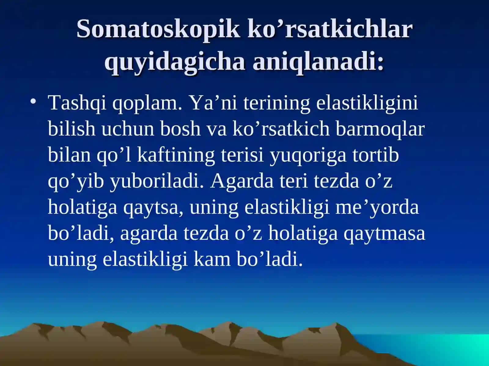 Jismoniy rivojlanishni gigiyenik baholash 4