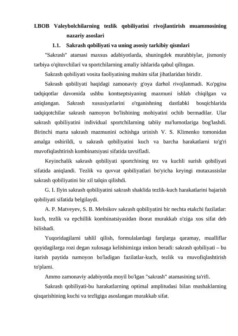 Voleybolda turli yoshdagi bolalarda kuchni rivojlantirish usullari 4