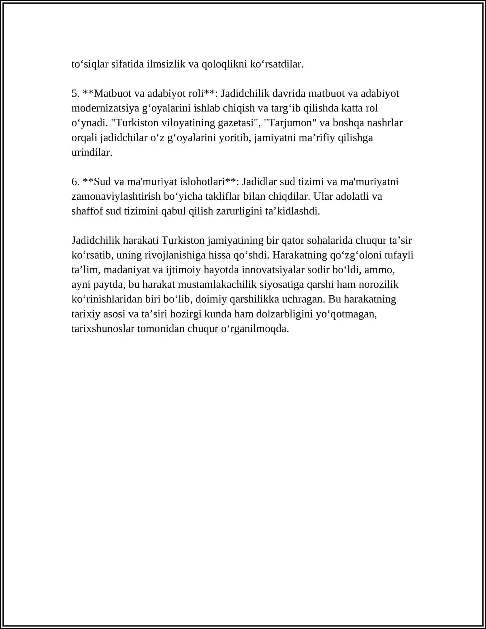 TURKISTONDA JADIDCHILIK HARAKATINING VUJUDGA KELISHI 4