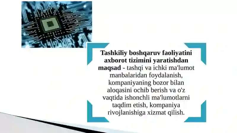 Tashkiliyboshqaruv faoliyatini axborot bilantash (Apple kompaniyasi misolida) 4
