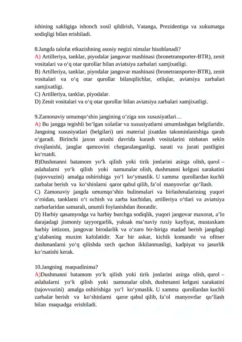 ZAMONAVIY ARMIYA RIVOJLANISH NAZARIYASI VA AMALIYOTI 4