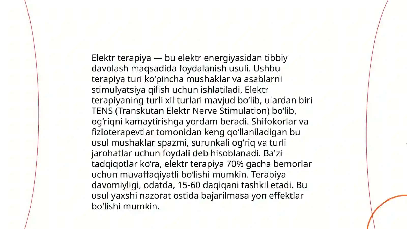Oddiy fizioterapiya muolajalari haqida tushuncha 4