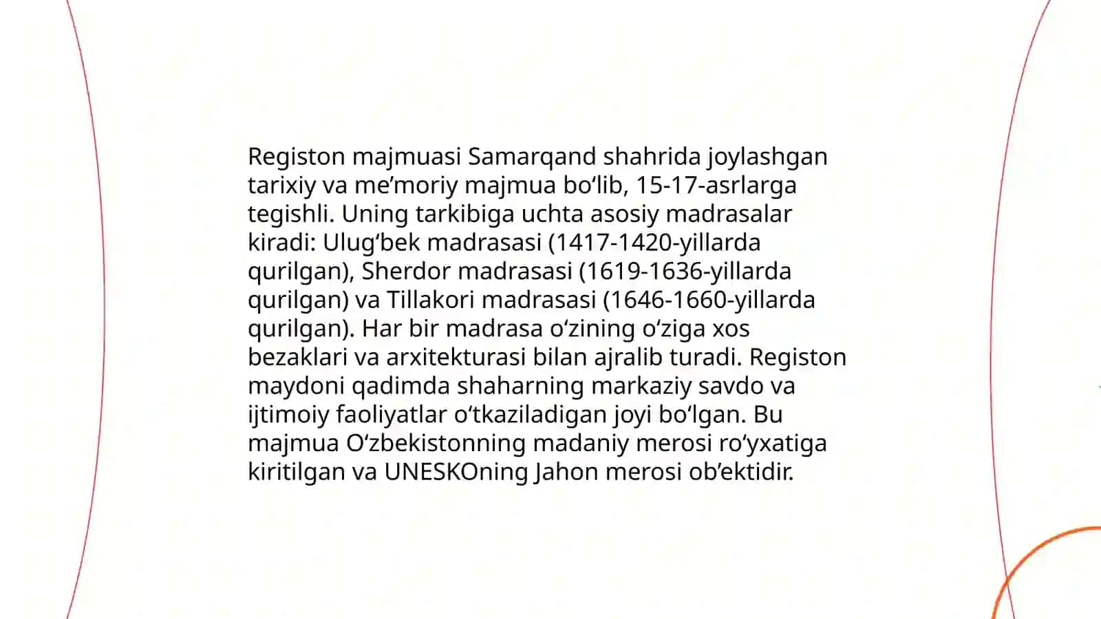 Samarqand arxitekturasi 4