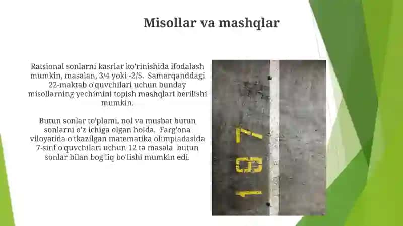 Tabiiy sonlar bo'linmasi 4