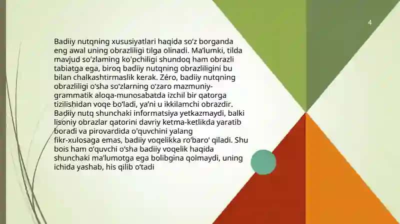 Poetik nutq va uslub 4