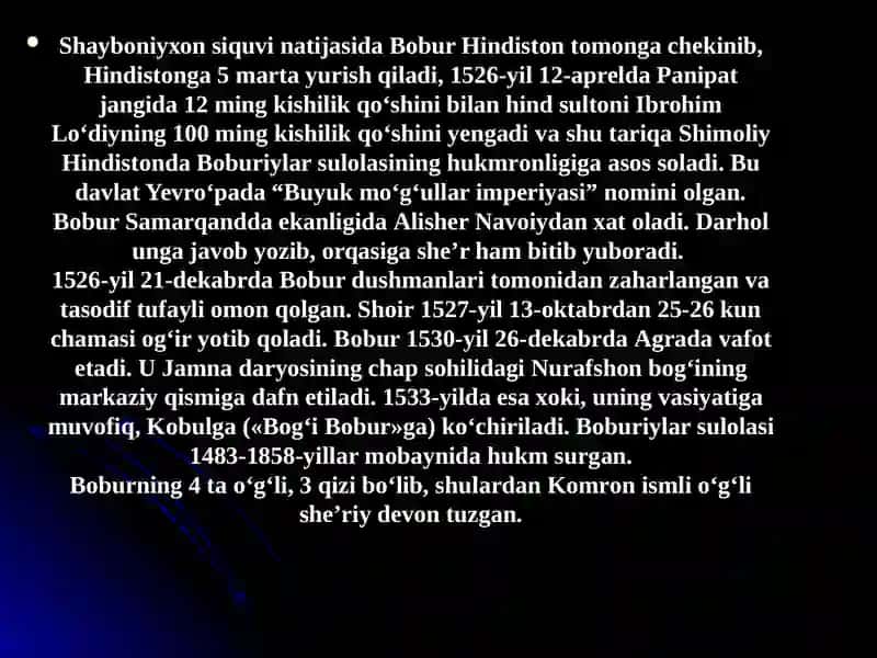 Zаhiriddin Muhаmmаd Bоbur 4