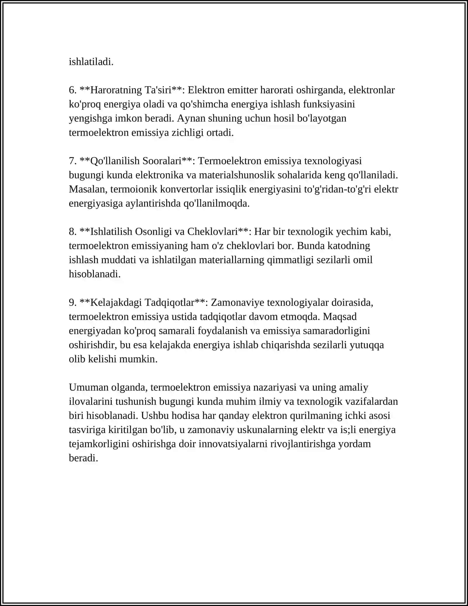 TERMOELEKTRON EMISSIYA 4