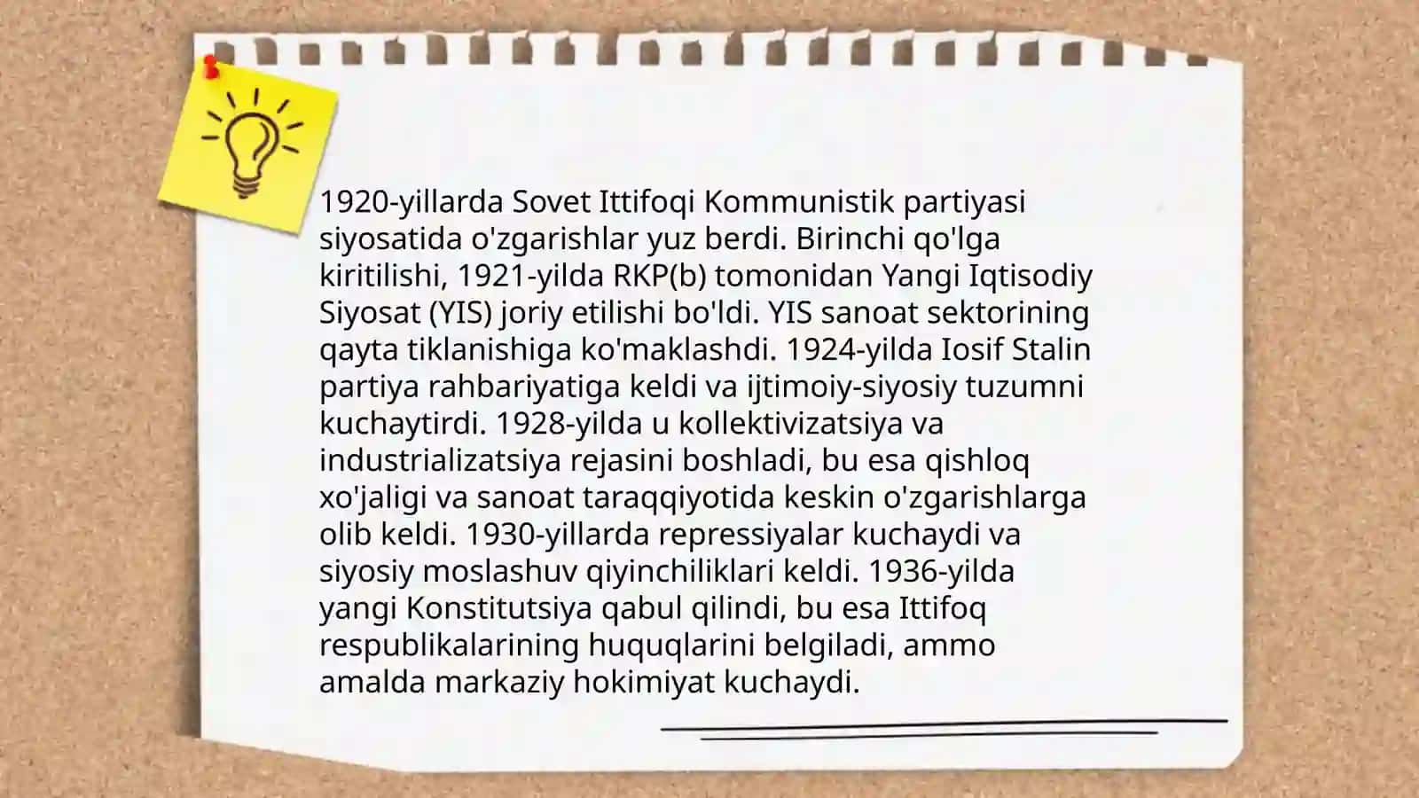 O'zbekistonda "Qayta qurish" davrining boshlanishi 4