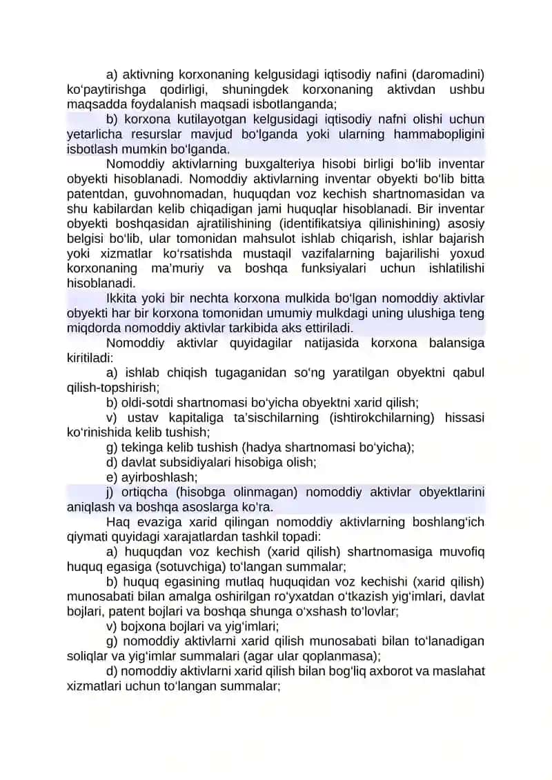 Nomoddiy aktivlar referati 4