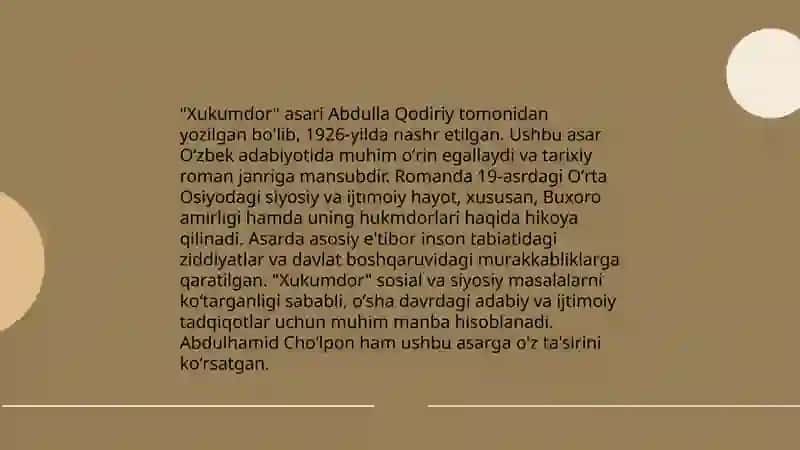Makiavellining "Xukumdor" asari boʼyicha taqdimot 4