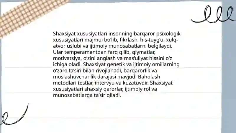 Individual psixologik xususiyatlar 4