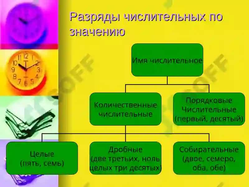 Имя числительное 5