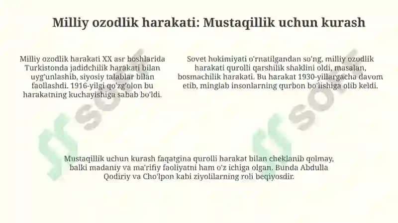 Ozbekiston mustaqillik goyalari tarixiy asoslari va shu yoldagi jarayonlar 5