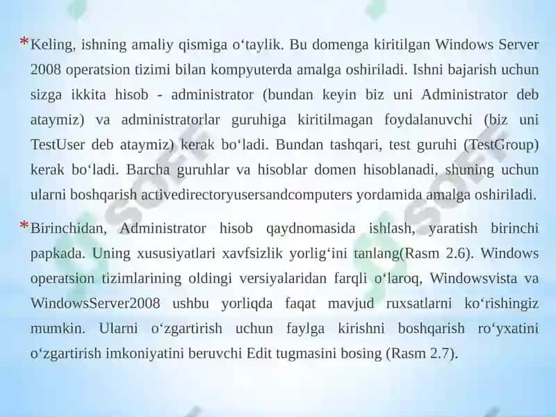 Masofaviy hujumlariga qarshi himoya vositalari 5