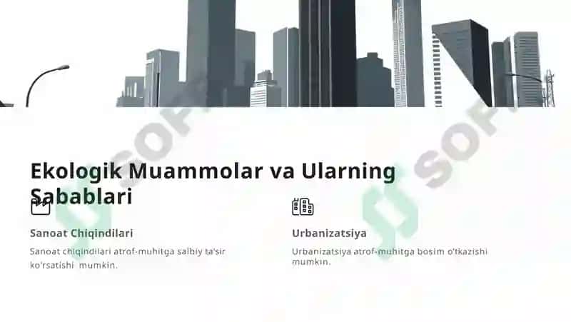 Iqtisodiy Rivojlantirishning Atrof-muhitga Ta'siri 5
