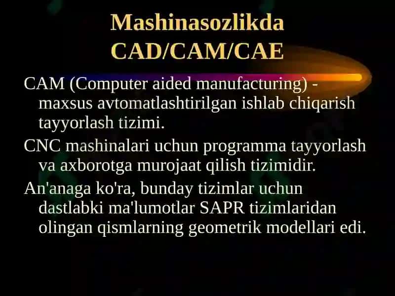 CAD/CAM/CAE 5