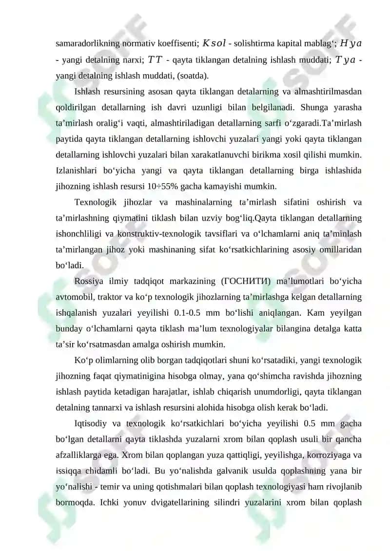 Gidravlik va pnevmatik jihozlar tizimlarining detallarini va yig‘ma birikmalarini ta`mirlash 5