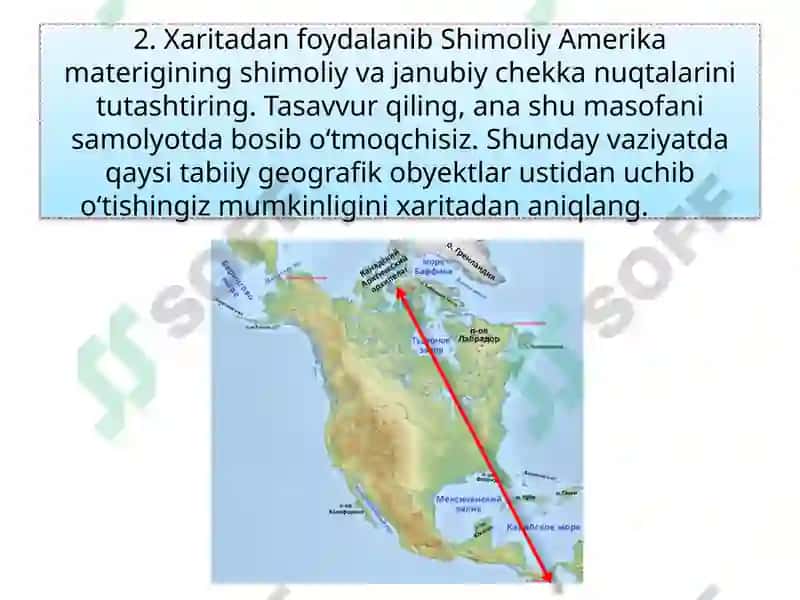 Shimoliy Amerika materigini Tanash 5