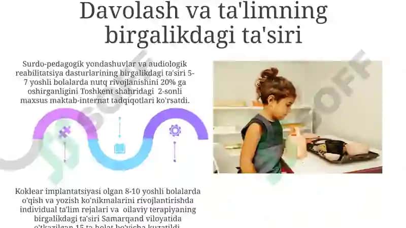 Koklear implantli bolalar bilan olib boriladigan korreksion pedagogik ishlar 5