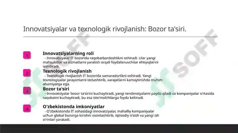 Texnologik yangiliklar 5