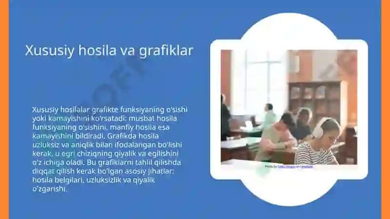 Xususiy hosila va yuqori tartibli differensiallar 5
