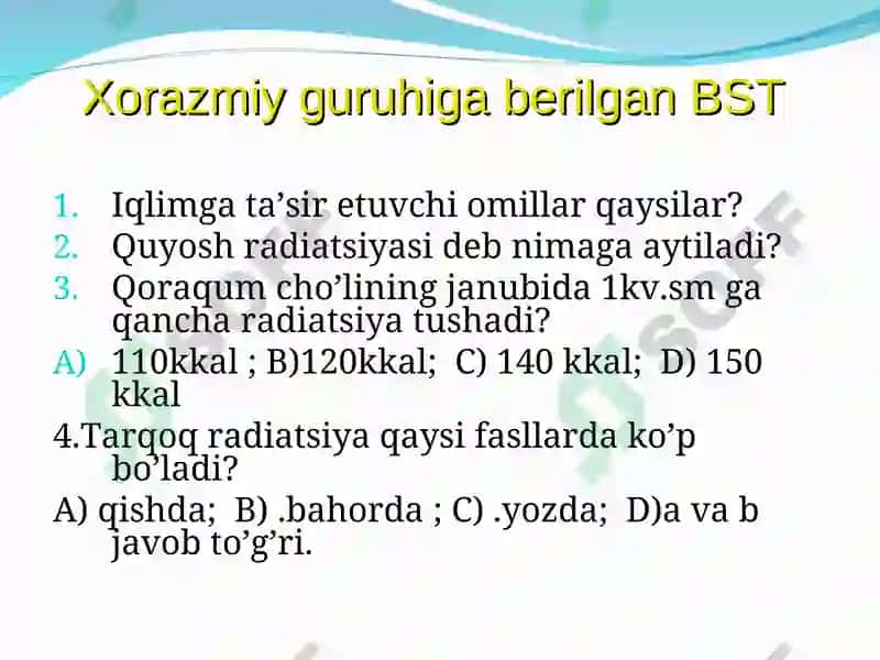 BO`SHLIQLARNI TO`LDIRISH 5