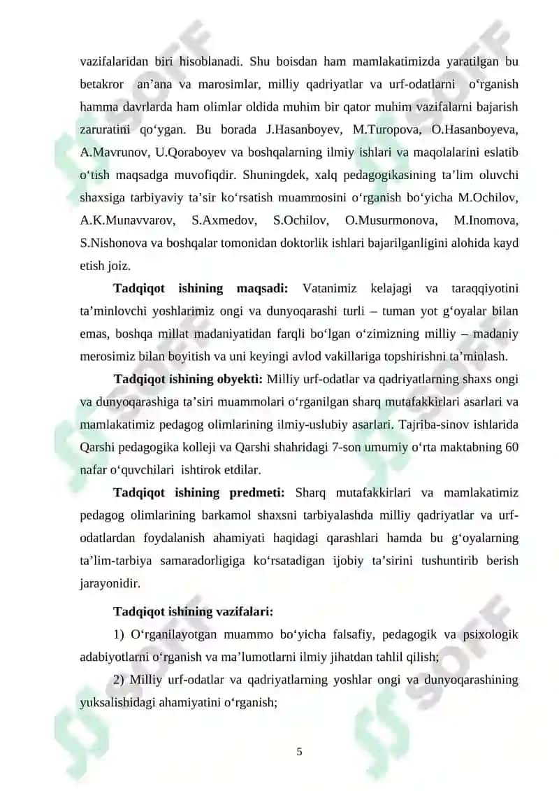 Oilada an'analar va rasm rusmlar 5