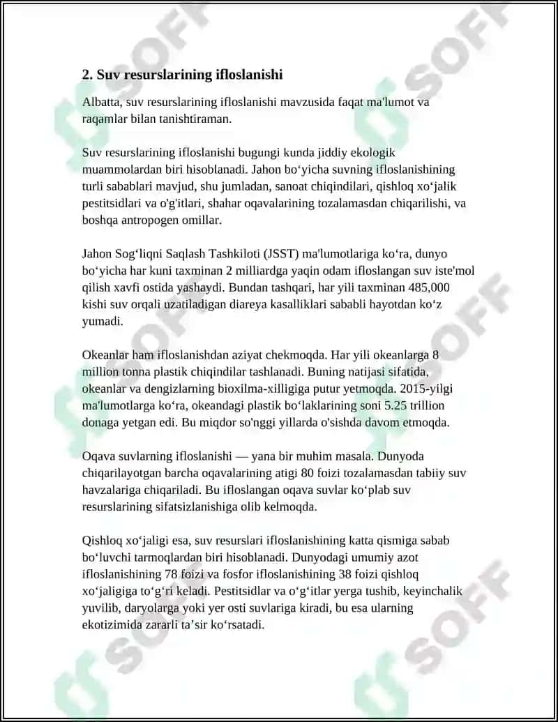 Atmosferaning ifloslanishi 5