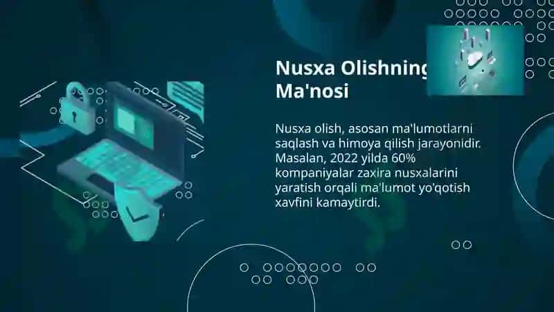 ZAXIRA NUSXA OLISH USULLARI 5