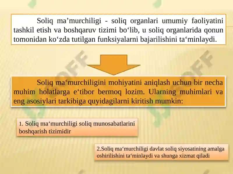 Soliq ma’muriyat huquqiyasoslari 5