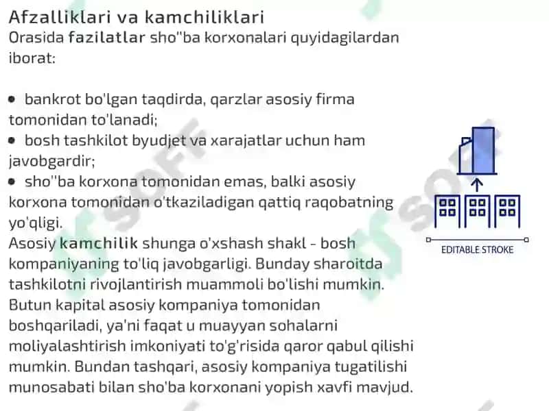 Sho’ba va qaram xo’jalik jamiyatlari faoliyatining farqli xususiyatlari 5